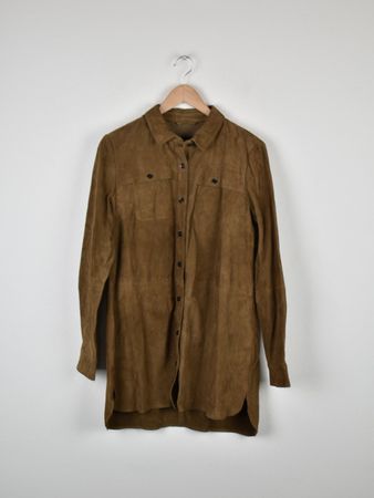 Massimo Dutti Lederhemd, Grösse L