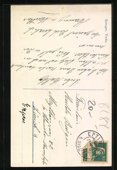Cartoline postali: AK Eptingen, Die Kirche – Usato da Berlin venduto da bartko-reher 1