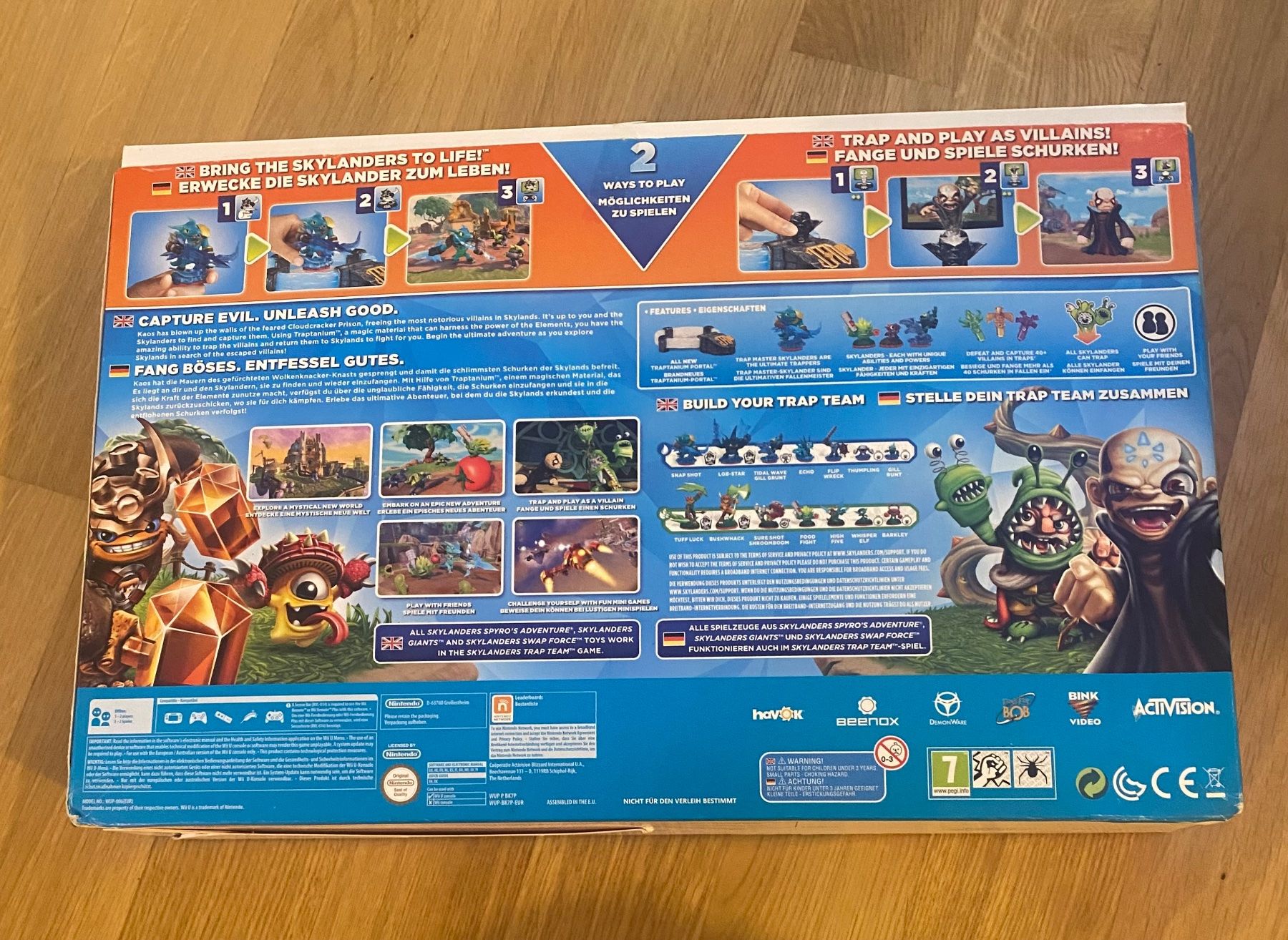 Spiele: Wii U Skylanders Trap Team Starter Pack – Neu (gemäss Beschreibung) aus Herisau von  1