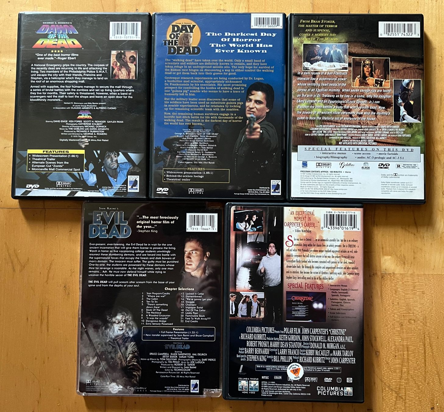 Tutti i DVDs: Zombie Collection (5DVDs) [Code1] – Usato da Unterengstringen venduto da NOISE 1