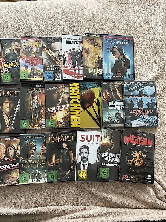 Tutti i DVDs: 60Stk DVD Filmsammlung – Usato da Arnegg venduto da Marcov8563
