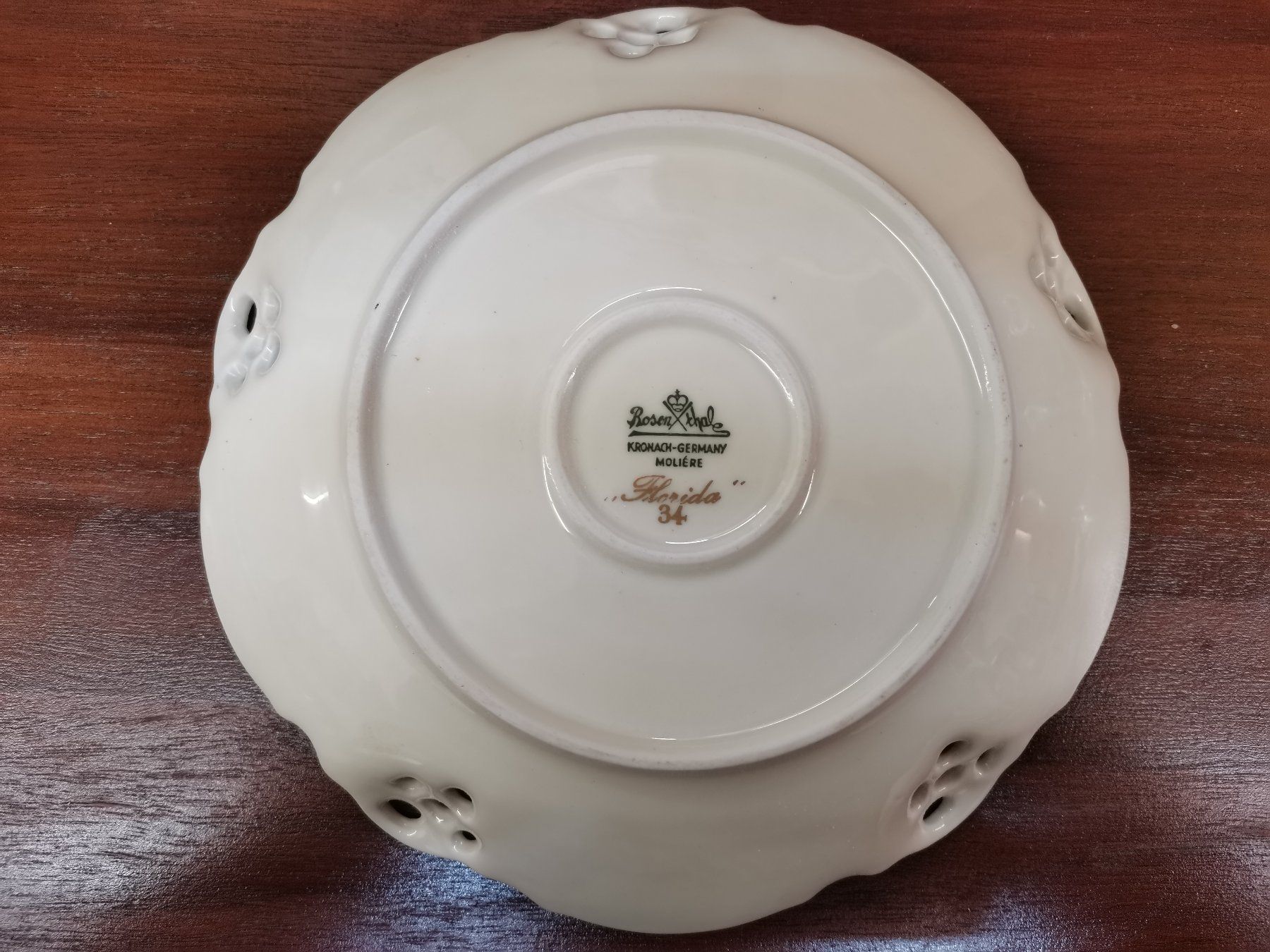 Rosenthal Piatti: Rosenthal Schale Florida – Nuovo (secondo la descrizione) da Suhr venduto da Brocki-Suhr 4