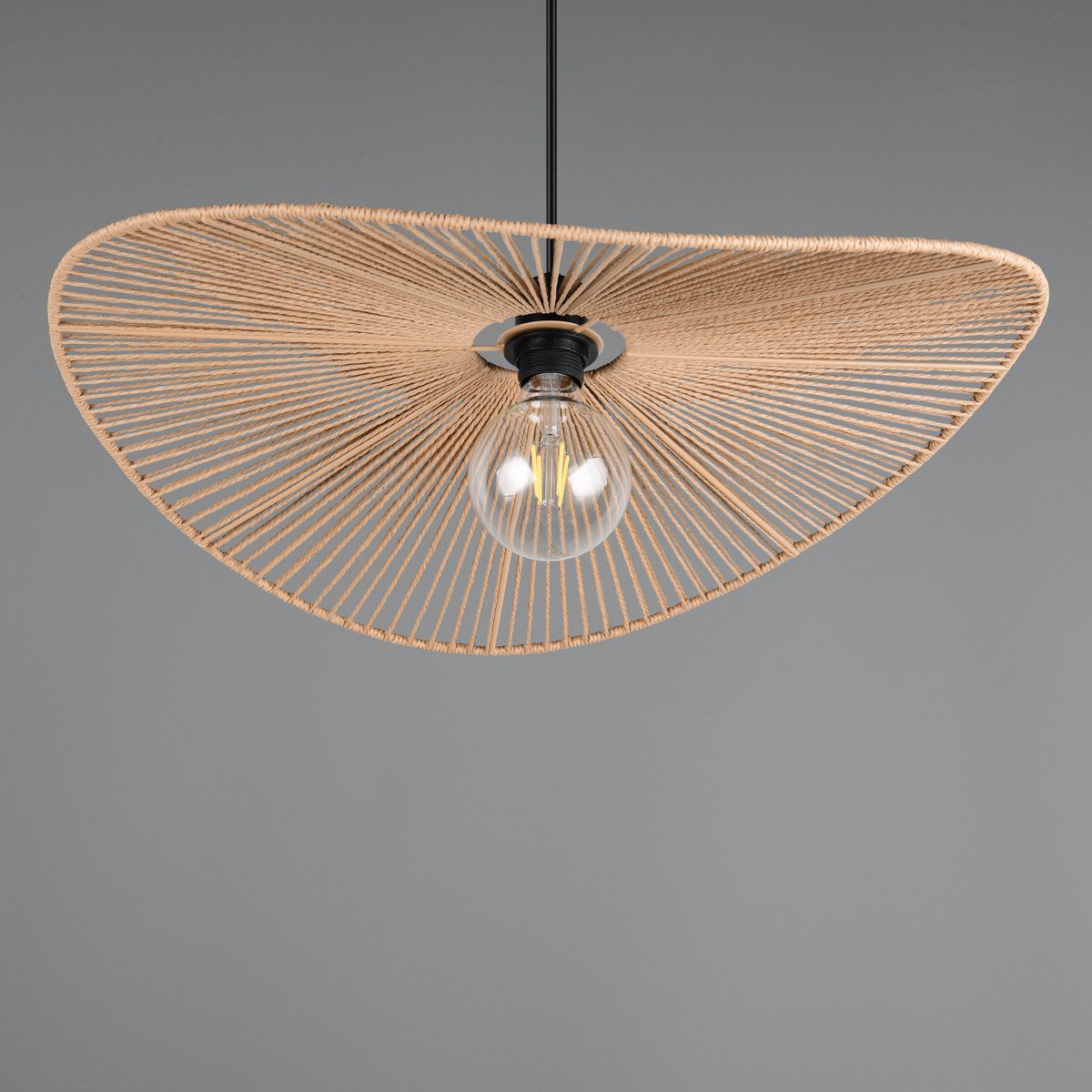 Lampadari & plafoniere: Pendelleuchte, Papiergarn, 58 cm Ø – Nuovo (secondo la descrizione) da Kreuzlingen venduto da Smart-Light 6