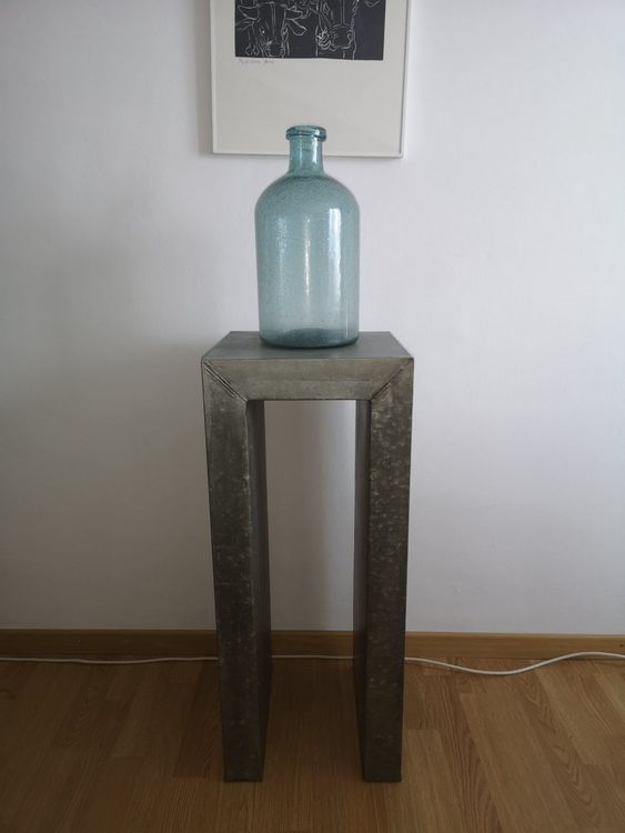 Gartensockel Aus Magnesiumoxid – 49,7 Cm Hoch, 30x30 Cm Standfläche, Wetterfester Sockel Für Statuen & Blumentöpfe