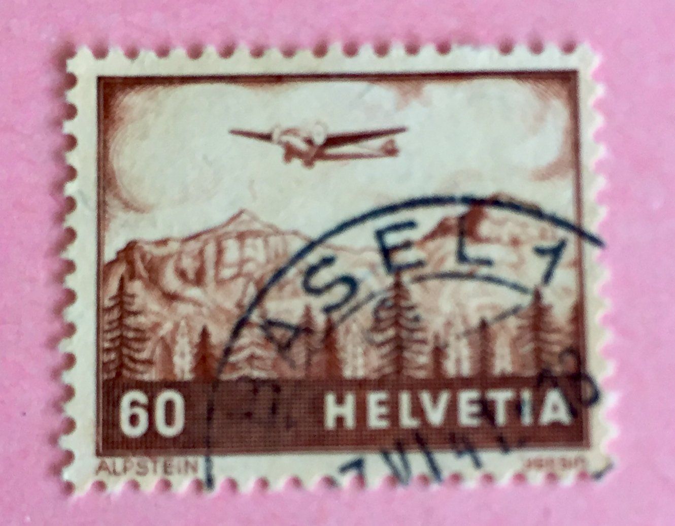 Tutti i francobolli: Nr.F 30 GESTEMPELT 1941 Basel    – Usato da Aarau venduto da Billa007
