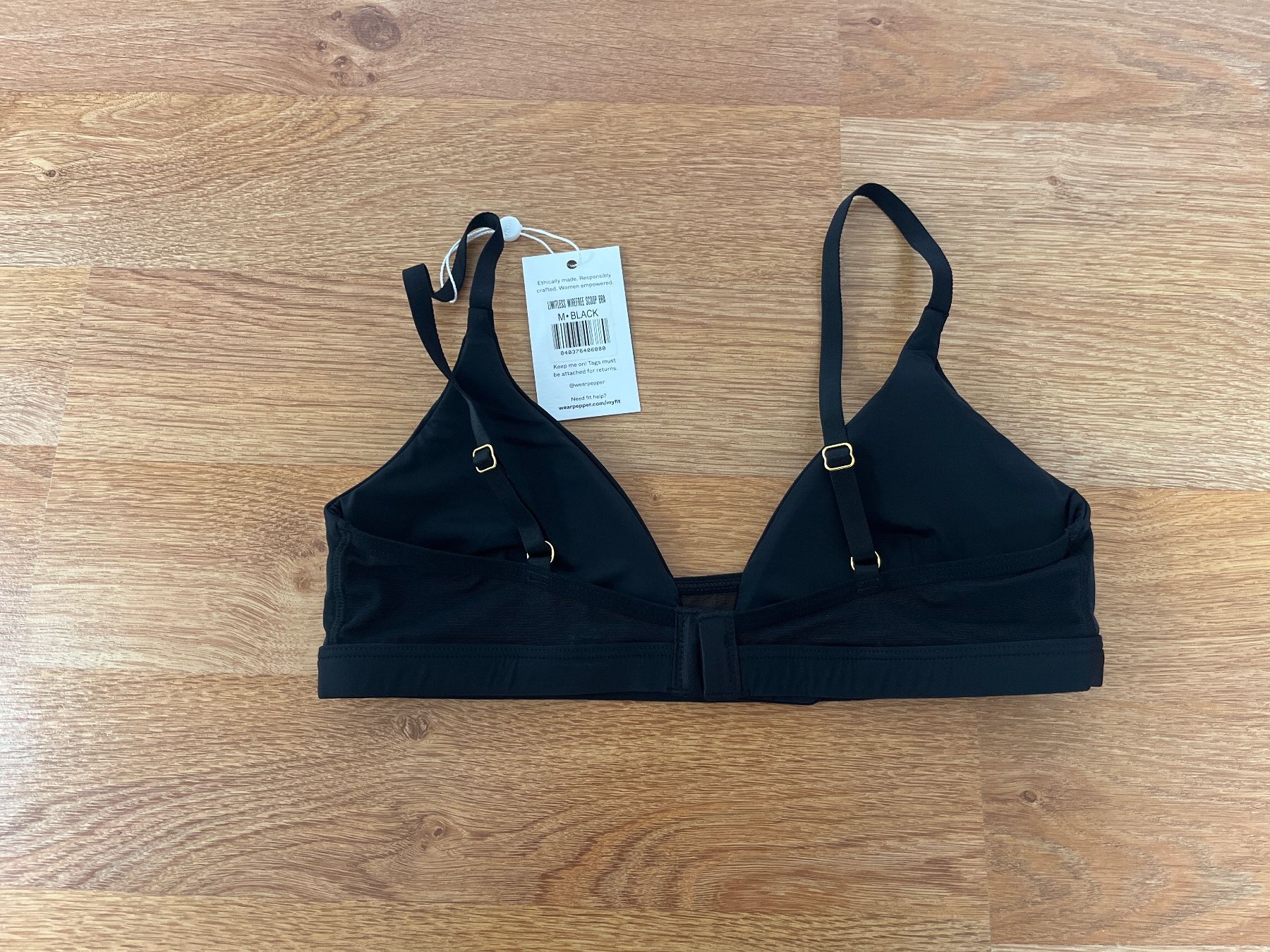 Altra biancheria intima: Neuf Pepper Limitless wirefree scoop bra - taille M – Nuovo e nell'imballaggio originale da Genève venduto da fyshbird 2