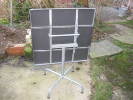 Gartentisch MOOBEL Klapptisch 80x80 - NEUES BLATT!!!