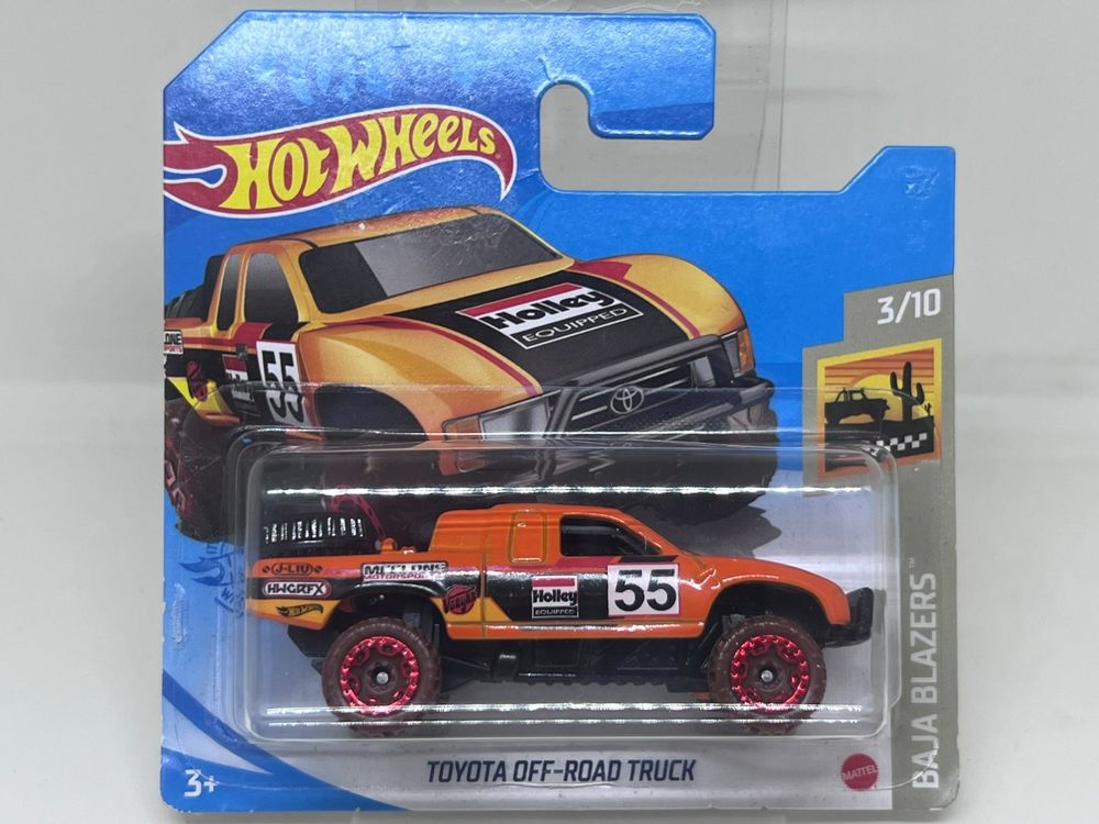 Hot Wheels Toyota Off Road Truck Die-Cast Car - 1:64 Scale Toy Vehicle For Kids & Collectors - View #9