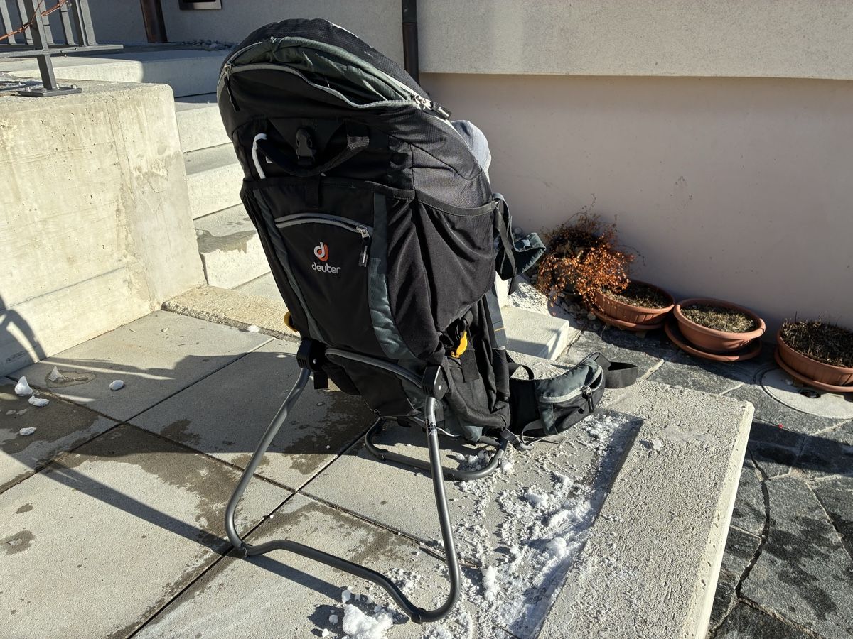 Deuter Marsupi portabebè: Deuter Kindertragerucksack – Usato da Riggisberg venduto da Mat141 4