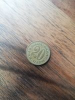 20 Para Jugoslawien 1976 +  Türkische 1 + 25 Lira Münze 2022