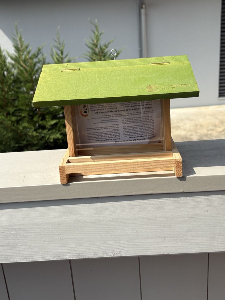 Casette per uccelli: Vogelfutterhaus Standard mit Branddruck – Nuovo (secondo la descrizione) da Bützberg venduto da Bin_wtm2
