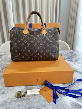 Louis Vuitton Speedy 30 full set🤎🤎