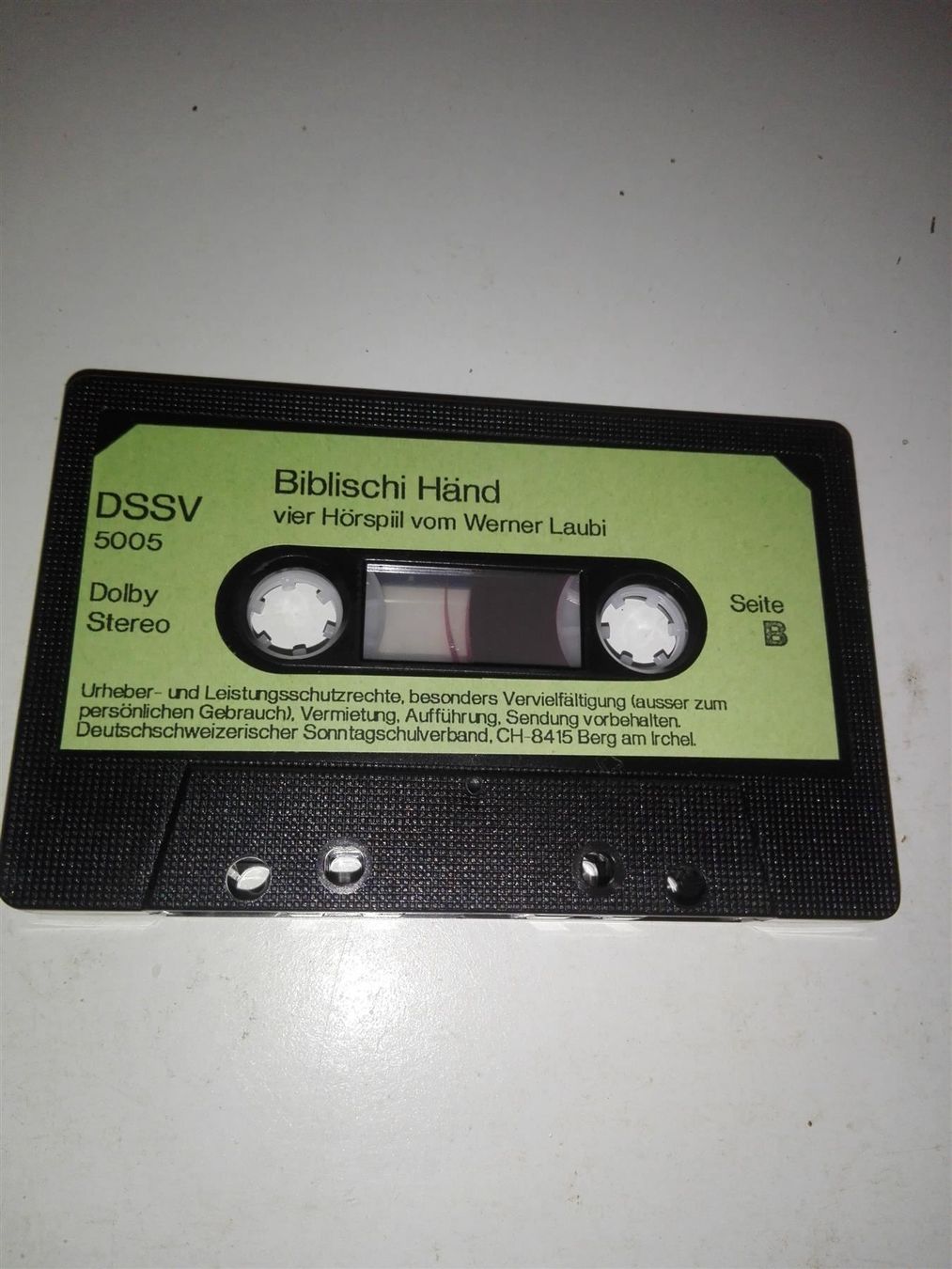 Musicassette: Biblischi Händ    (DSSV 5005) – Usato da St.Gallen venduto da elk2023 3