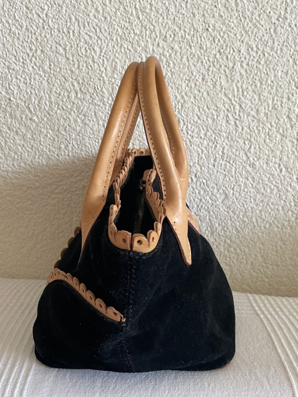 Borse da donna: Handtasche Wildleder – Usato da Münchenbuchsee venduto da hamama18 3