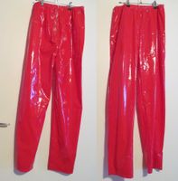 NEU Rote Lackhose mit Hohem Bund in Gr. 3XL