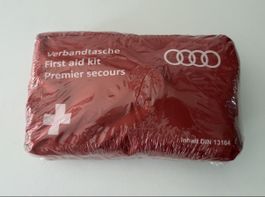 Audi Verbandtasche neu, DIN 13164, Haltbar bis 2028