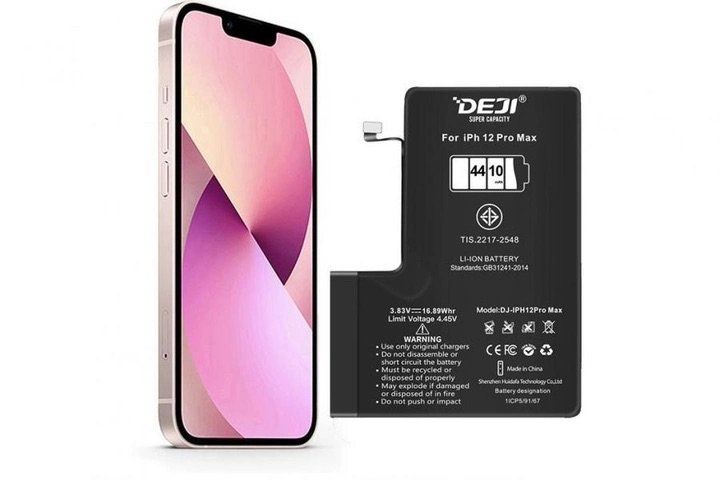 Portables: DEJI batterie de remplacement pour iPhone 12 Pro Max 3687mah – Neuf avec emballage d'origine à Morges par DA-repa
