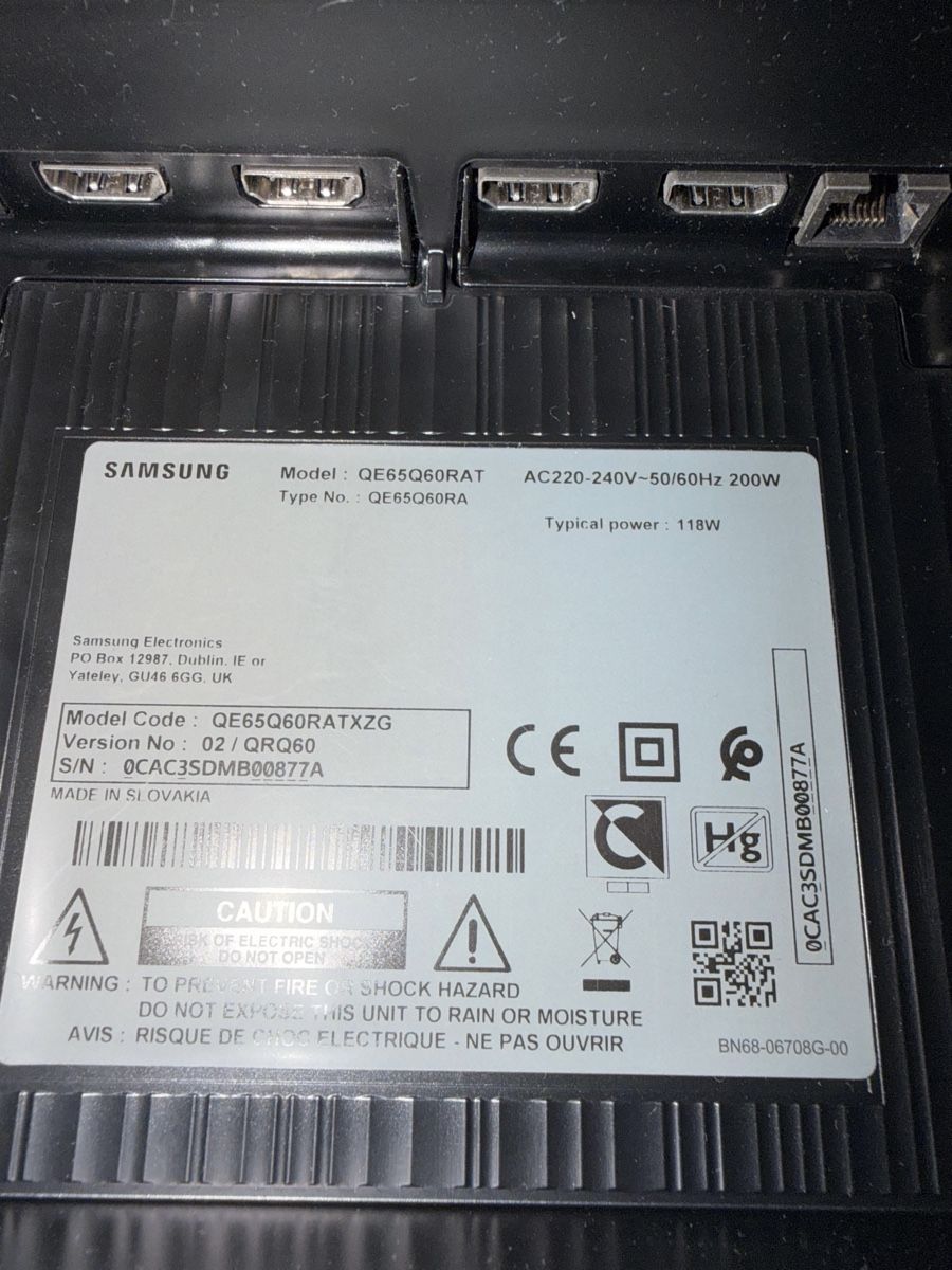 Fernseher: Samsung TV 65” – Gebraucht aus Zürich von mar_h7x7 4