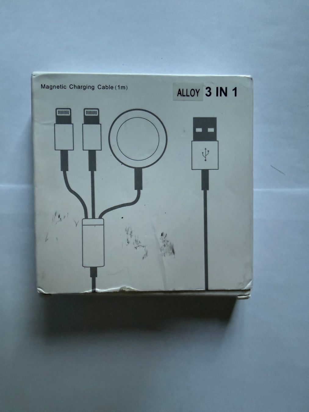 Cavi: 3-Fach Ladekabel Lightning iPhone + Apple Watch – Nuovo e nell'imballaggio originale da Hubersdorf venduto da Gewonnen