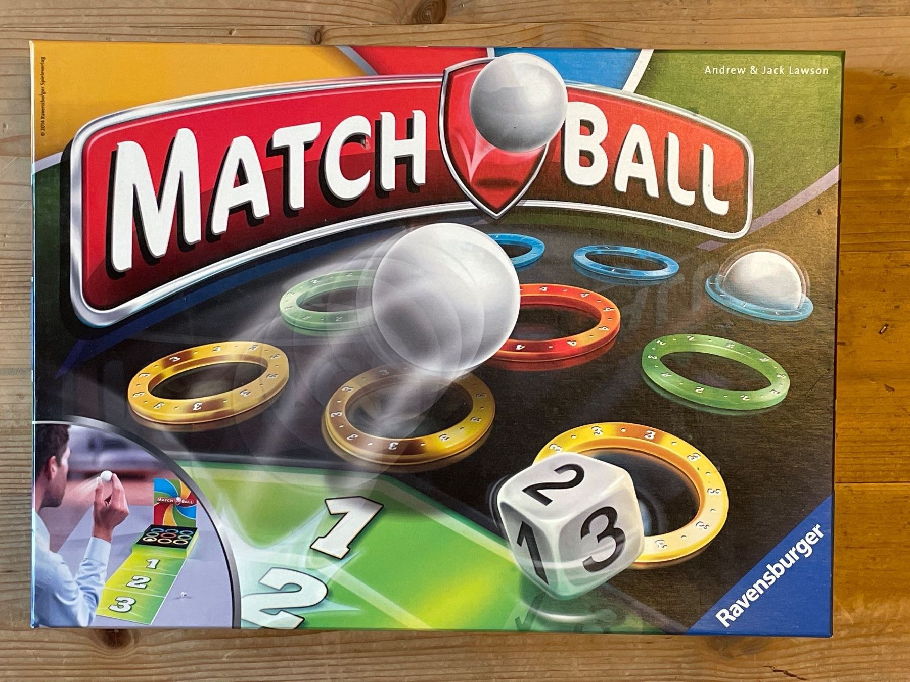 Ravensburger Giochi: Gesellschaftsspiel "Match Ball" (2014) – Usato da Frasnacht venduto da GracyStore 1