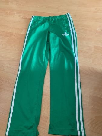 Joli pantalon de jogging vert Adidas taille xs