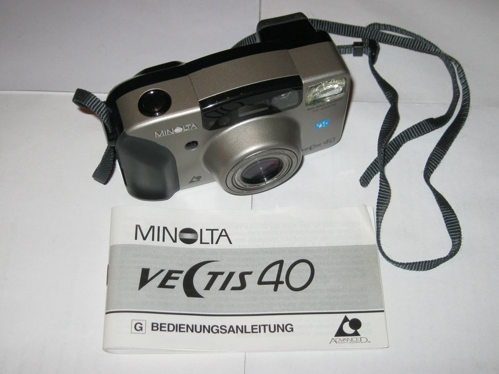 Minolta Vectis 40 Kamera Fotoapparat Analog mit Digianzeige Kaufen