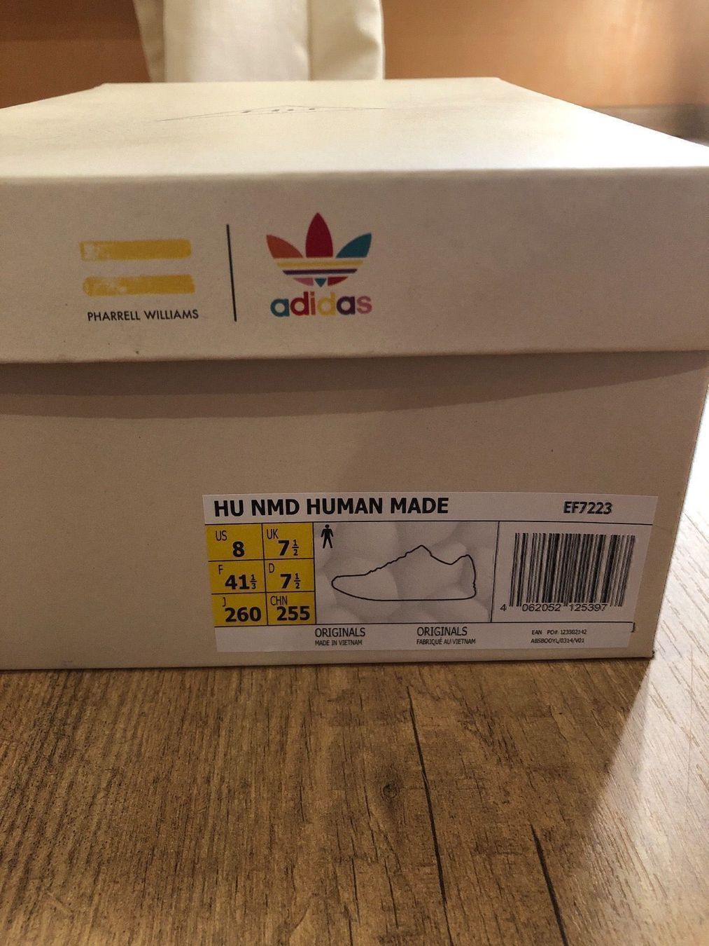 Adidas Scarpe da uomo: Pharrell Williams NMD Human Made US8 – Nuovo e nell'imballaggio originale da Walkringen venduto da buetzu08 5