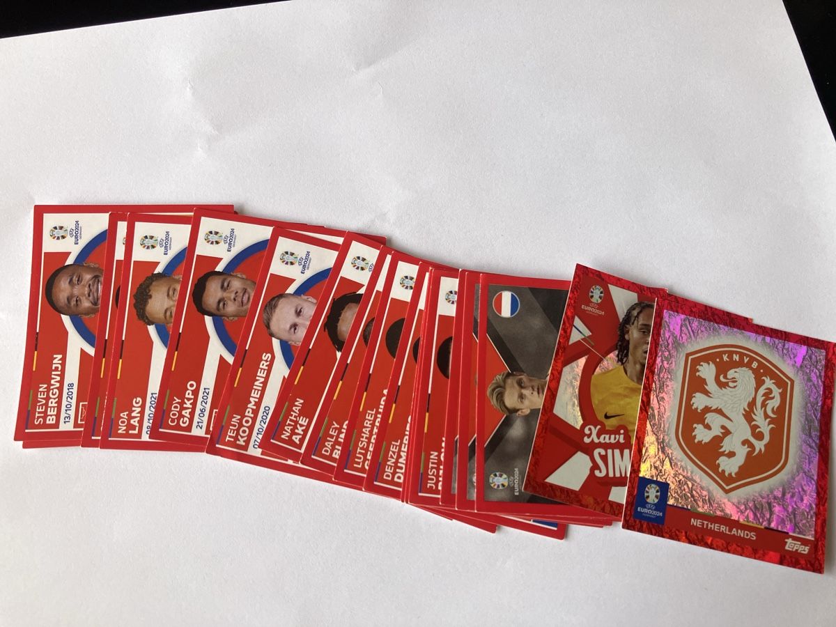 Topps Carte collezionabili: Topps EURO 2024 Netherlanfs SET – Usato da Bülach venduto da gmeli84