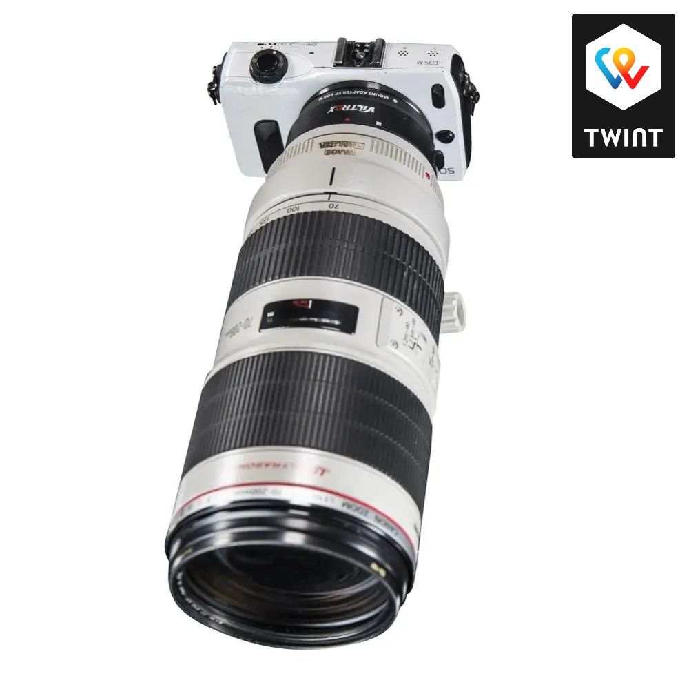 Canon Adattatori foto: Autofocus adaptateur Canon EF EF-S vers EOS-M – Nuovo e nell'imballaggio originale da Saignelégier venduto da Photo-discount 4