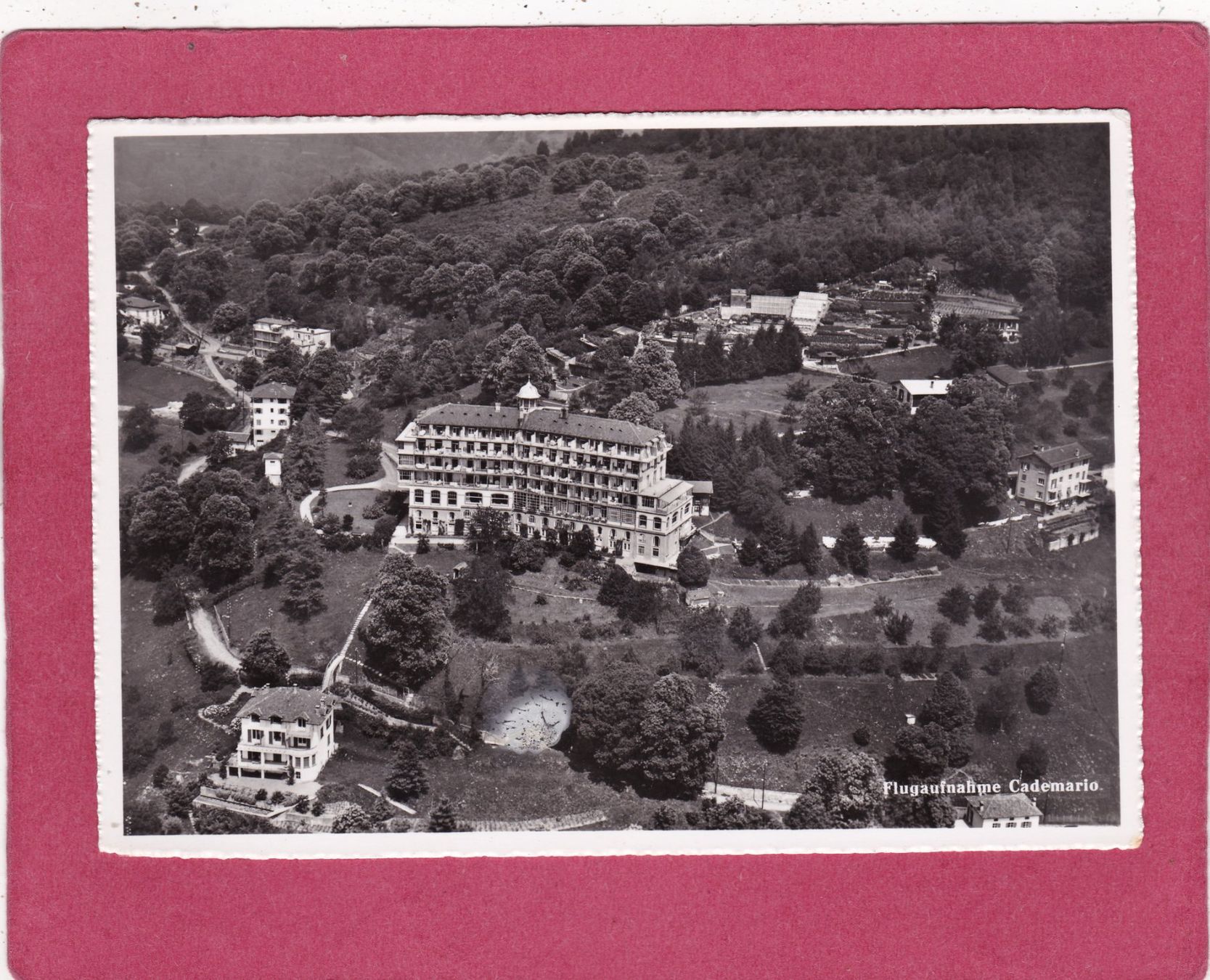 Cartoline postali: Flugaufnahme von Cademario – Usato da Herisau venduto da Lisegrat2008