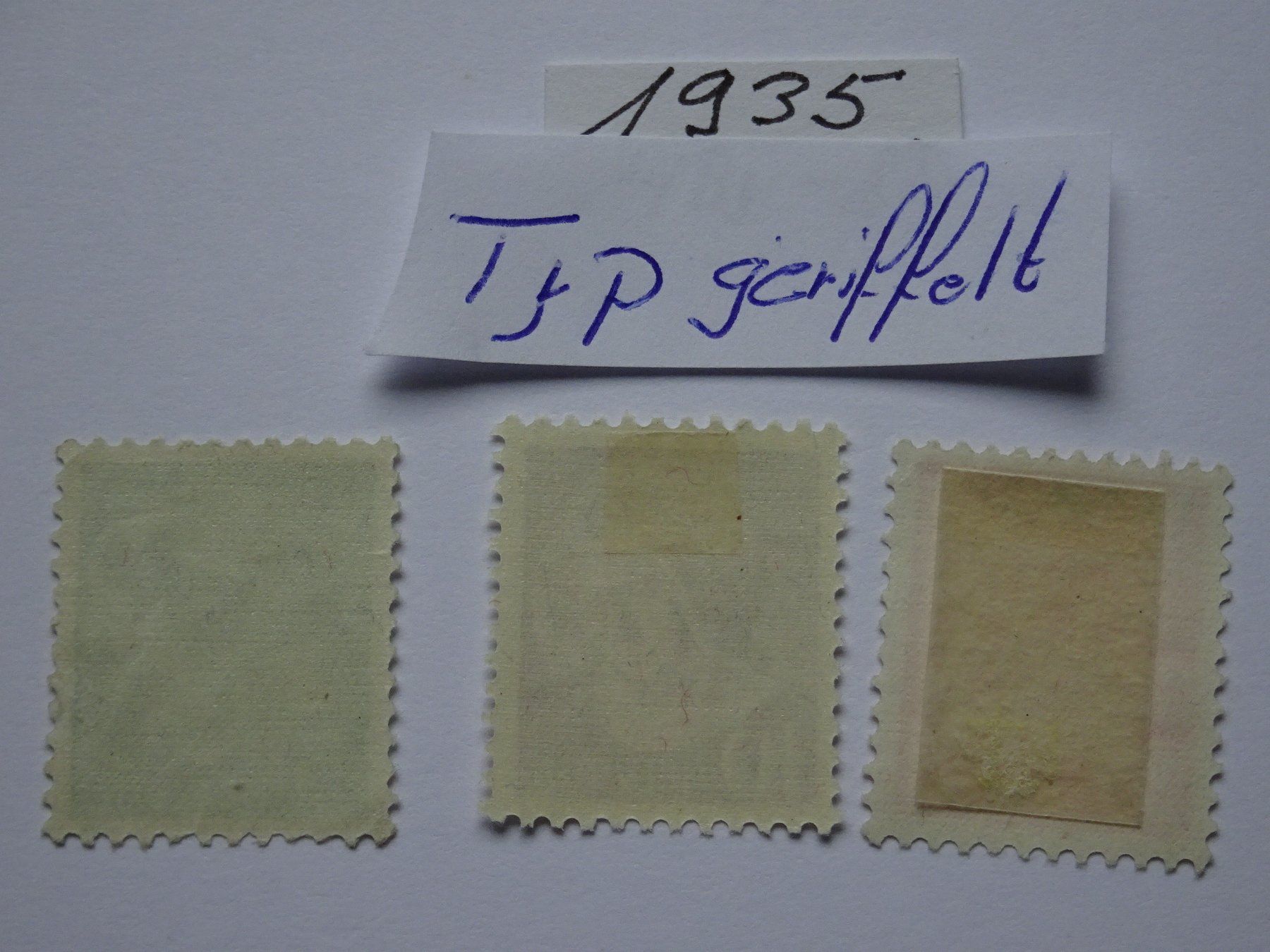 Tous les timbres: Porto 1935* geriffelt – Neuf (Voir description) à Aadorf par Chnorli-Furz 1
