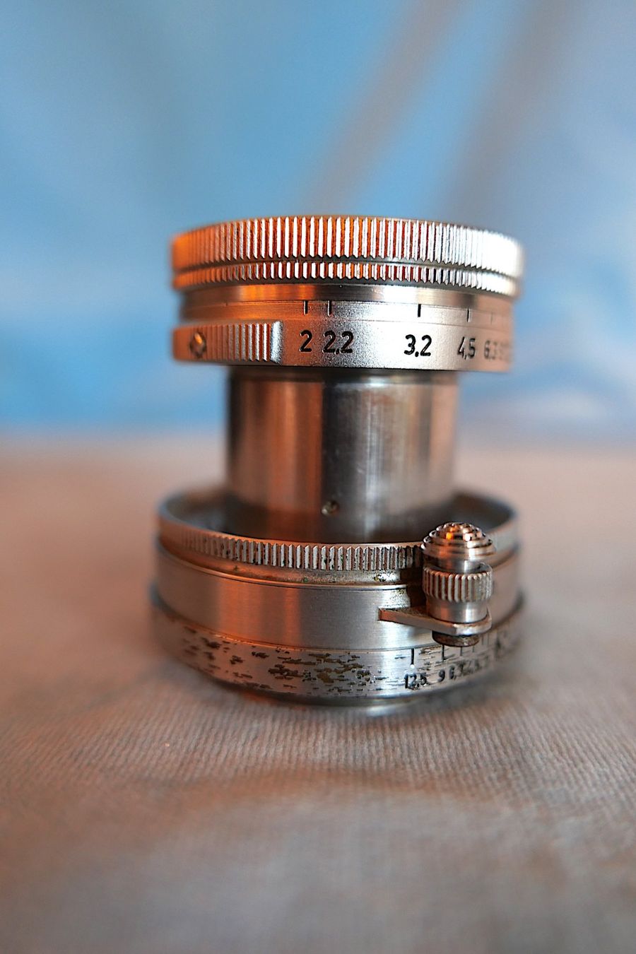 Leica Fotocamera: Leica IIIb 1939 Summitar 1:2/50 + Etui – Usato da Zürich venduto da Kalla36 7