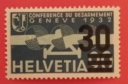 F23, Flugpostmarke, Aufbrauchsausgabe postfrisch Kt. 15.-