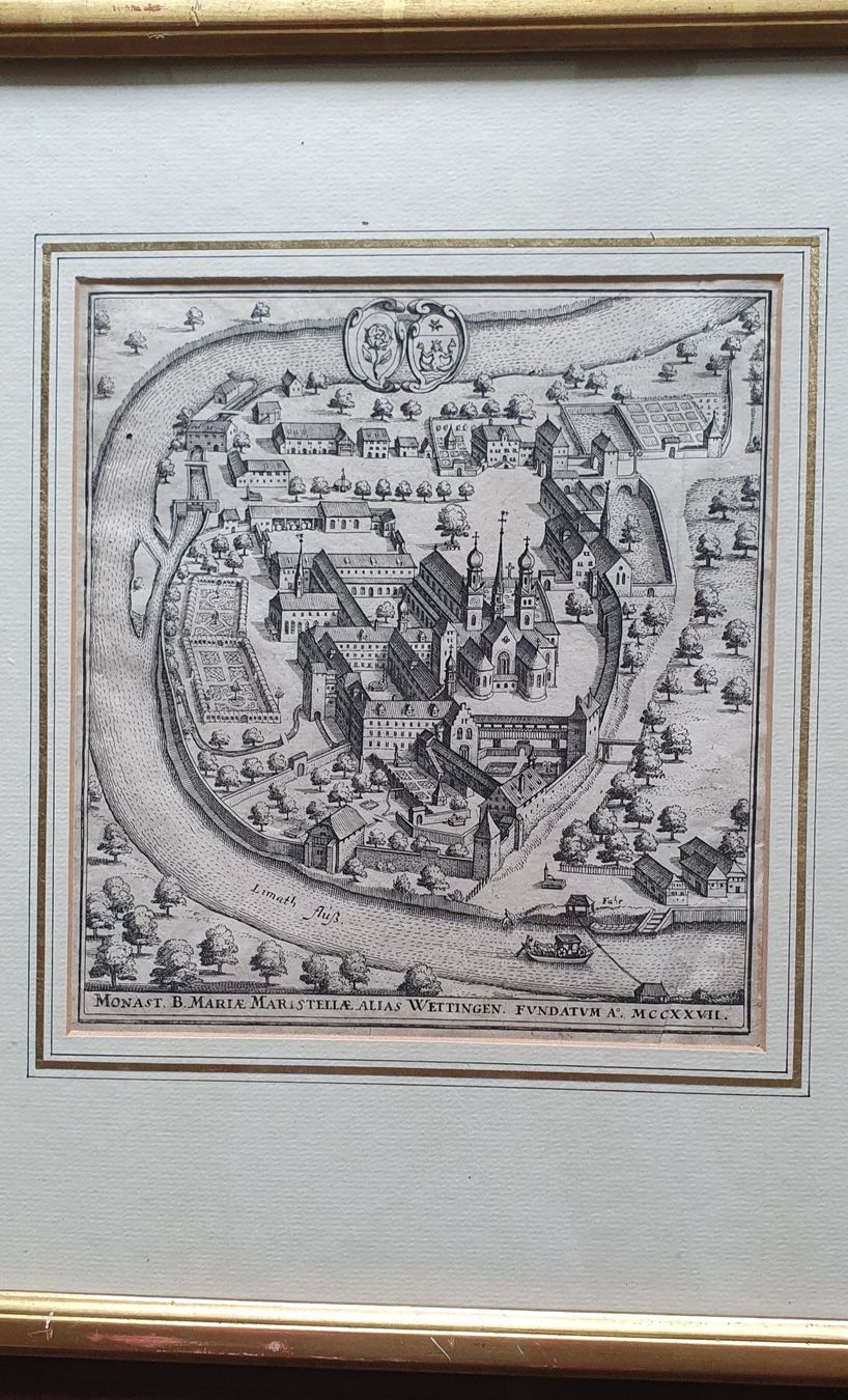 Stiche: Original Kupferstich von M. Merian, Wettingen – Gebraucht aus Kreuzlingen von Rschweiz1 1