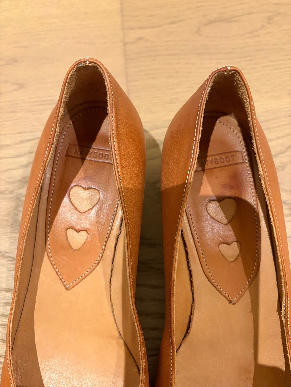 Navyboot Damenschuhe: Navyboot Pumps, Leder braun, Grösse 41 – Gebraucht aus Uitikon Waldegg von SanjaR 2