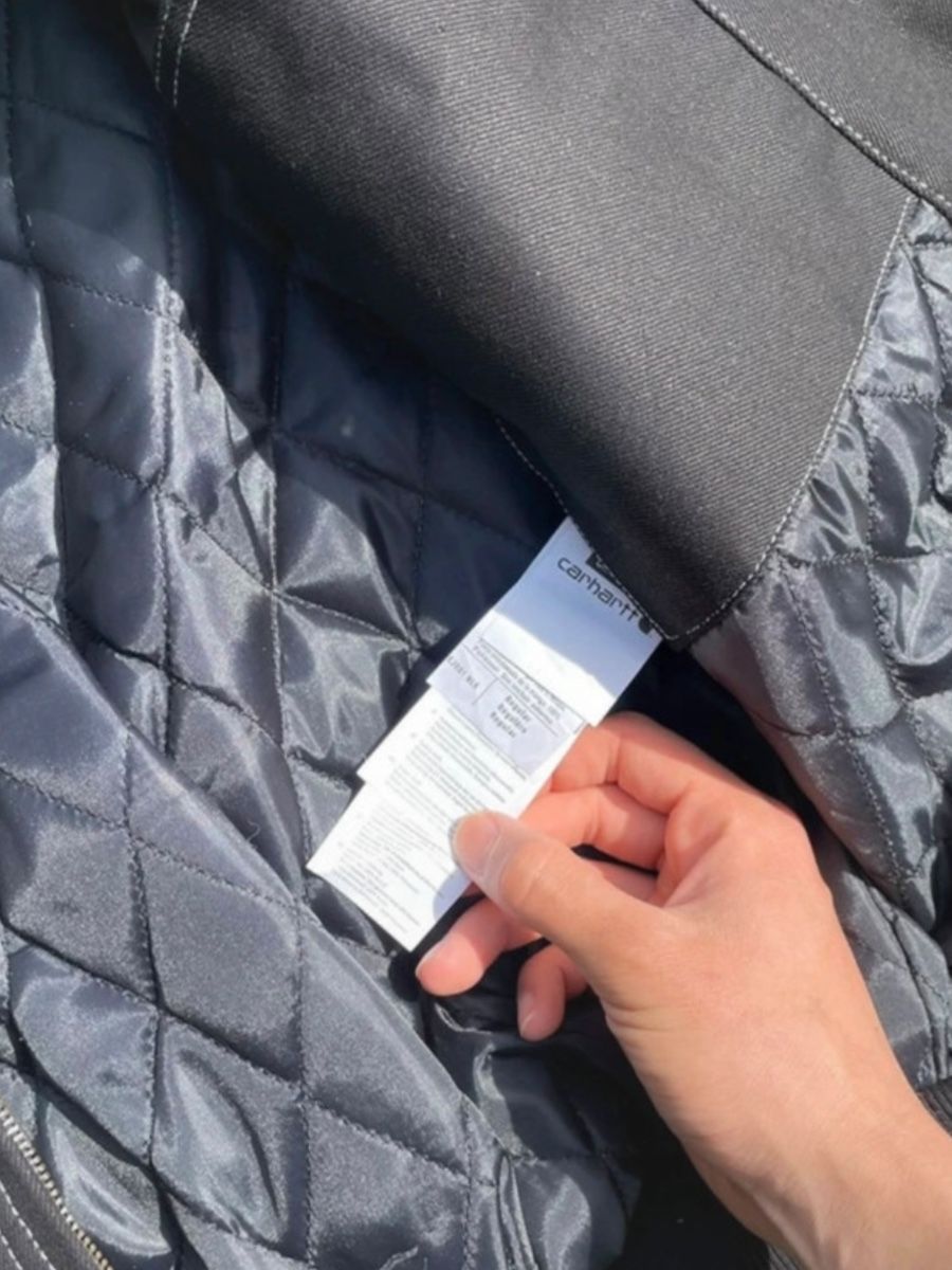Carhartt Giacche: Carhartt Duck rework white lining jacket  – Nuovo (secondo la descrizione) da Plan-Les-Ouates venduto da Loved_Panda_Clothing 3