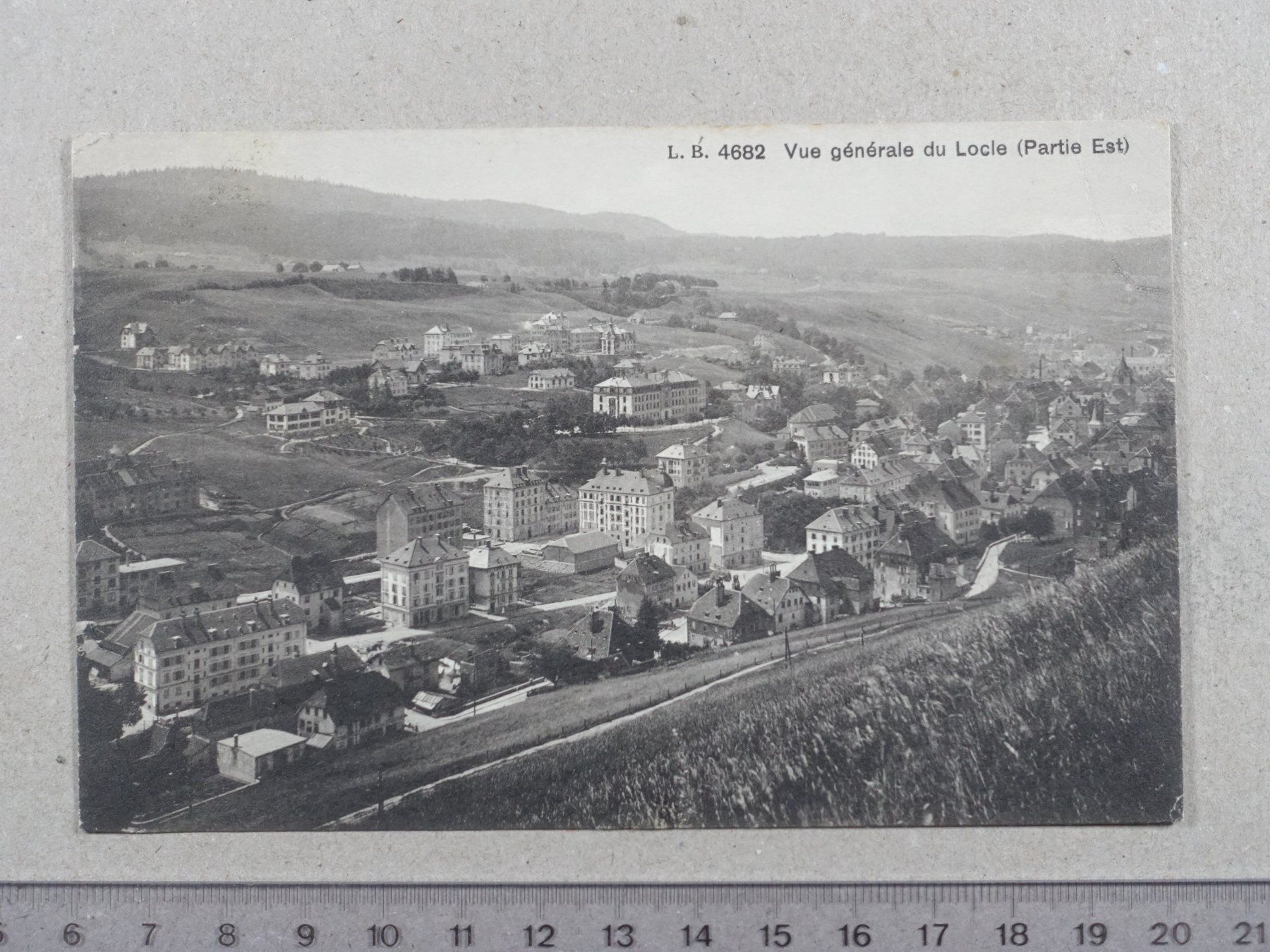 Ansichtskarten: Le Locle, 1910 – Gebraucht aus Lenzburg von fh1