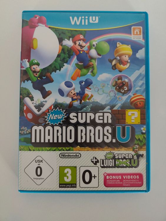 New Super Mario Bros. U + New Super Luigi U WiiU Kaufen auf Ricardo