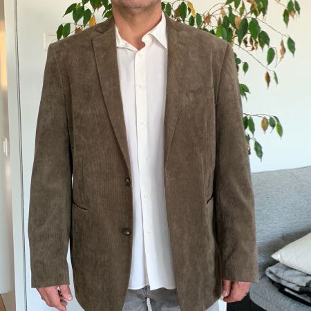 Sportiver Blazer beige-braun Gr.54