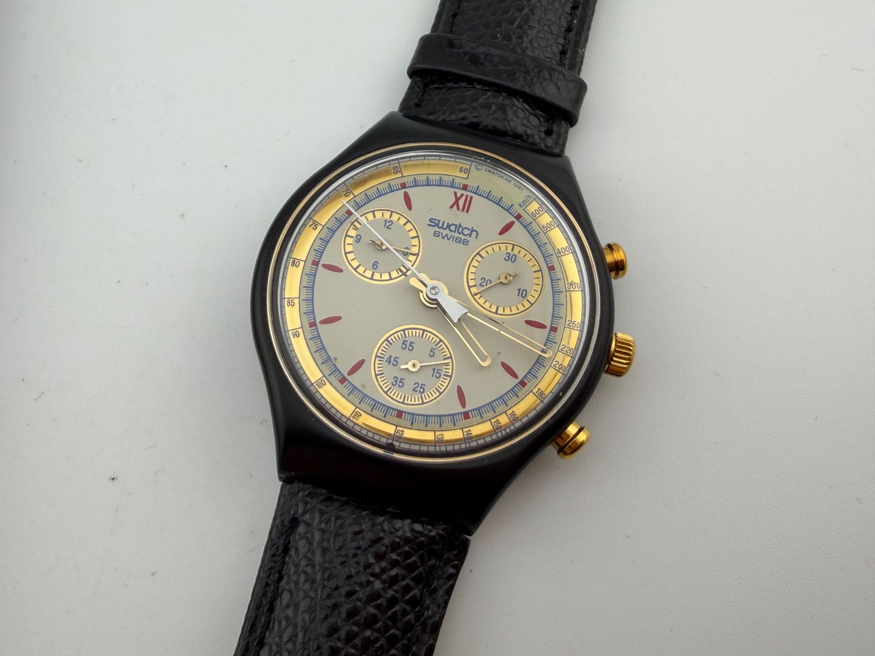 Swatch Montres: Vintage SWATCH chronographe 37mm – D'occasion à Biel/Bienne par MrP_WatchesBiel