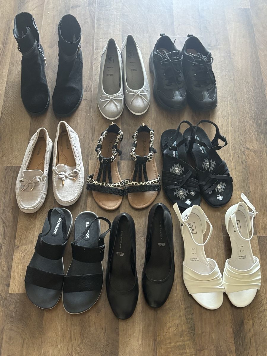 Damenschuhe: Schuhpaket Grösse 39 – Gebraucht aus Stallikon von dan_2lfs