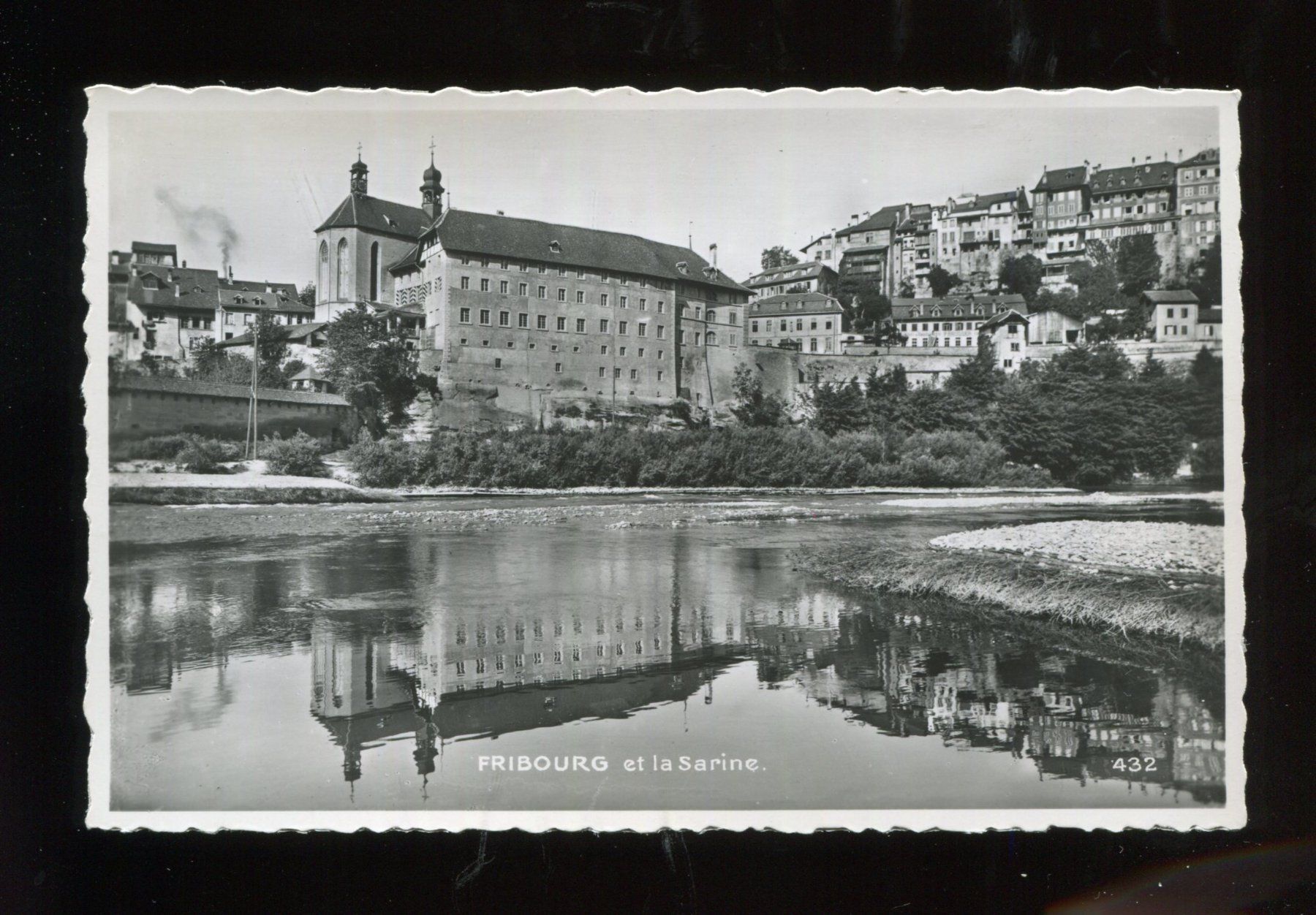 Ansichtskarten: Fribourg, Sarine – Gebraucht aus Aarau von Elmaar41