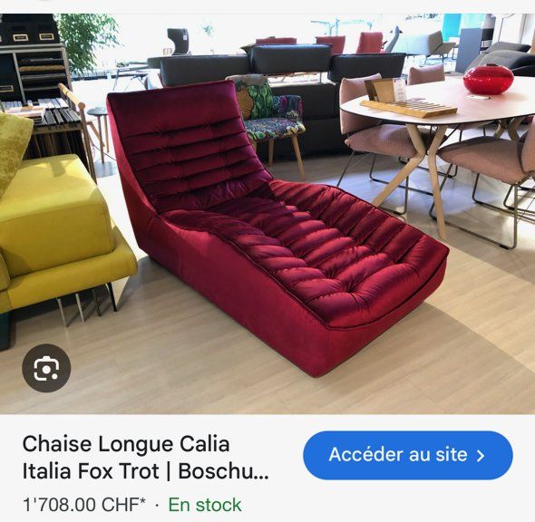 Divani: Chaise longue Calia – Usato da Lausanne venduto da sop_h2sn 4