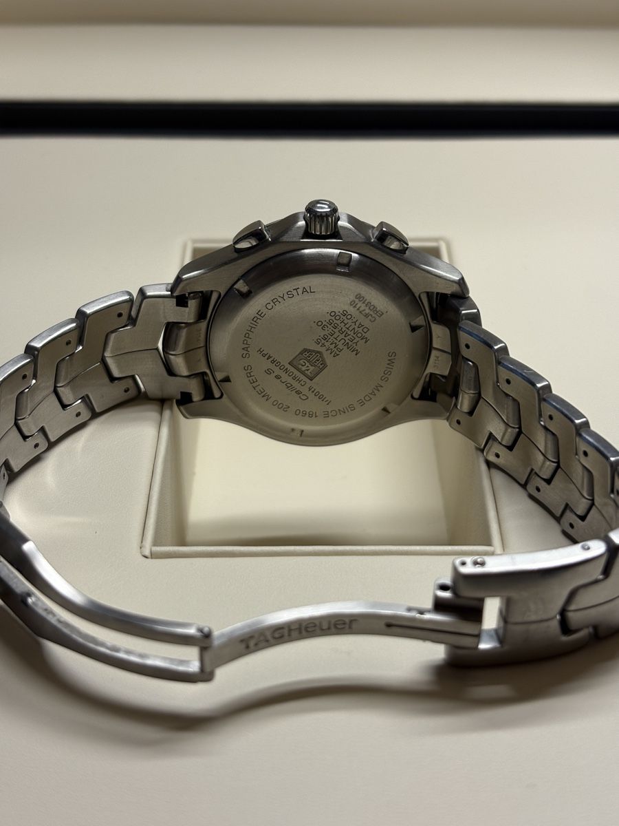 Tag Heuer Orologi: Tag Heuer Link Calibre S Chronograph – Usato da Zürich venduto da watchdealer-24 5