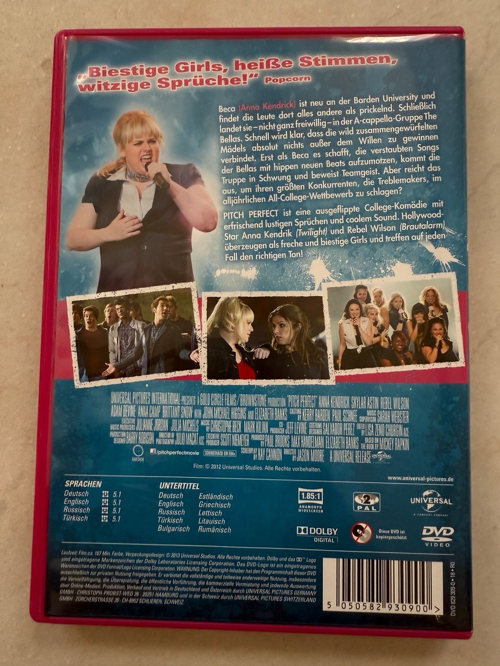 Tutti i DVDs: DVD Pitch Perfect – Usato da Glattfelden venduto da ilamas 1