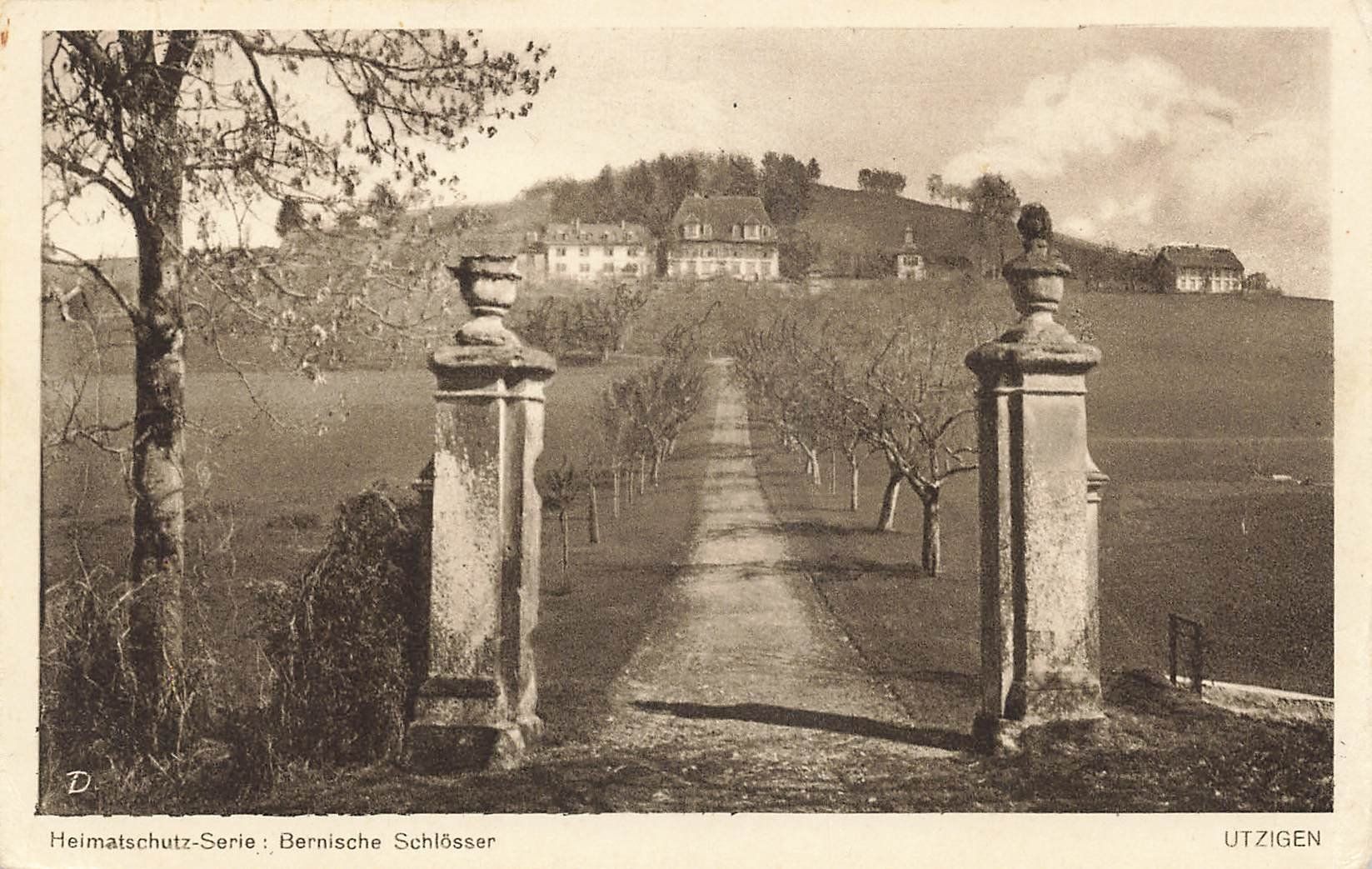 Cartoline postali: Utzigen Bernische Schlösser – Usato da Schwyz venduto da Seffi56