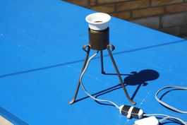 ANTIKE LAMPE OHNE SCHIRM