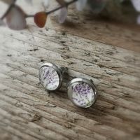 Ohrstecker Lavendel