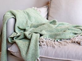 Chic Antique Plaid gefertigt mit Überschußmaterial