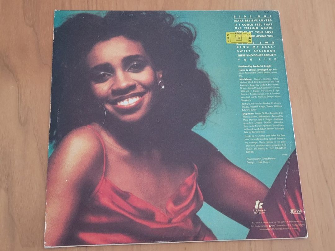 Vinyles: LP  Anita Ward – D'occasion à Martigny par MZ-67 1